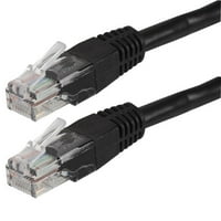 Signal - RJ muški za muški CAT5E UTP Ethernet patch olov, crni