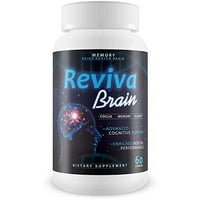 Reviva mozga memorija Rejuv - Napredna kognitivna podrška - obogaćuje mentalne performanse - Fokus - Memorija - jasnoća - Notropska tableta za mozak - mentalna energija i mentalna energija i preciznost