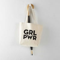 Cafepress - Girl Power Tote torba - prirodna platna torba, Torba za platno