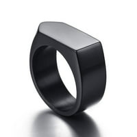 Muški prsten od nehrđajućeg čelika toela može biti ugraviran čelična boja 12
