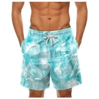 Teretne pantalone za muškarce Modni muškarci nagnute havajske havajske plaže Sportske casual hlače chmora