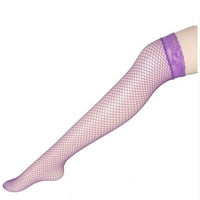 Čarape za muškarce Kompresijske čarape Modna seksi donje rublje Žena dame čipke Fishnet bedre visoke
