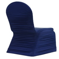 Ruched Fashion Spande banket stolica za bankete uklapaju: okrugli banket ili gornji banket od krune