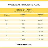 Plaža Love Racerback Rezervoar za žene -Image by Shutterstock, ženski medij