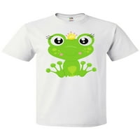 Inktastična slatka žaba, zelena žaba, žaba princeza, krovna majica