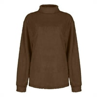 Adviicd Wrap džemper Ženski casual kabl dugih rukava Klint otvoreni prednji labavi džemper Cardigan kaput gornja odjeća