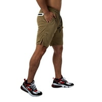Muške brze suhe kratke hlače Ljetna teretana Sportska odjeća za vježbanje sa džepom i podesivim strukom