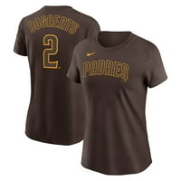 Ženski Nike Xander Bogaerts Brown San Diego Padres Naziv i broj majica