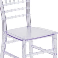 Offe dječja kristalna prozirna Chiavari stolica za unutarnji ili vanjski događaji