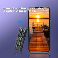 Tarmeek daljinski upravljač Short video aplikacija Turner za telefonsku kameru, Bluetooth tipka KLIKANJE