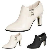 FVWitlyh Ženske pumpe Ženske klasične haljine s niskim potpeticama Klasive mačene pete Office Weether Cipele cipele cipele cipele