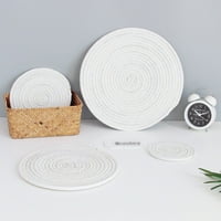 Pamučna izolacija MAT obrok tkani protiv ljuljastih mat zdjela Nordic Jednostavna lot mat pamučna izolacija