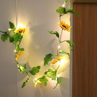Sutowe Artificial Sunflower vino lagana svjetla LED lampica za uštedu energije sa plastičnom suncokretovom