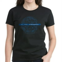 Cafepress - USAF zračni prostor Cyberspace - Ženska tamna majica
