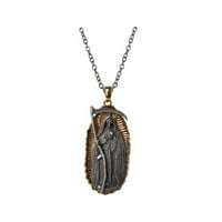 Pacifički poklon saradnika Santa Muerte ogrlica Meksički folklor Sveti Sveti Ogrlice od sunca Olovo