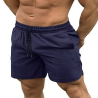 Sanviglor Muške ljetne kratke hlače sa džepovima Plaža Kratke hlače Visoko struksko dno za odmor Mini