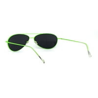 Pop Color Frame crni objektiv pali pilote sunčane naočale zelene boje