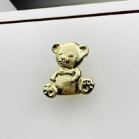 Fule medvjed oblik cinkovog legure namještaja ručka vrata vrata za djecu
