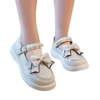 Zlekejiko Djevojke sandale sandale Toddler Glitter Sandale Girls Haljine Cipele Vjenčanje Bowknot Djevojke