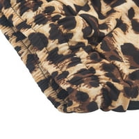 Ženska modna ljetna leoparda plaža kratke kratke hlače