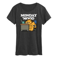 Garfield - Ponedjeljak Raspoloženje - Ženska grafička majica kratkih rukava