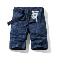 Caveitl Atletski kratke hlače za muškarce, muške plus veličine Teretne kratke hlače Multi-džepovi opuštene