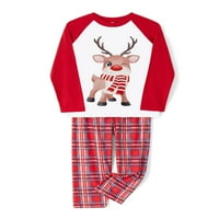 Treegren Božićna porodica koja odgovara pidžami za žene Muška djeca Baby Christmas PJS Sleep Bages za