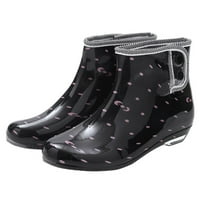 Tenjioio Clearence ženske kišne čizme Modne kratke cijevi kišne čizme Vodene cipele otporne na vodu