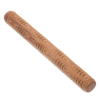 Valjak za teksture za glinenu drvenu gline štap štap za djecu za pečenje pečenja gline