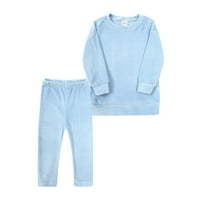 Dječja djeca pidžamas baby boy djevojka odjeća unise čvrsto kožut dugih rukava toplim pulover vrhovima hlače set padajuće zimske padžame odijelo