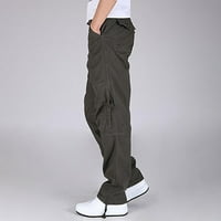 Ležerne pantalone za muškarce labave opreme sa više džepova Muški pamuk više džepova Muške casual pantalone