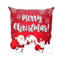 Clearance Yohome Božićno bacanje pokriva ukrasni poklopac posteljina božićna futrola H
