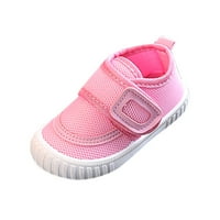 Oalirro dojenčad casual cipele za bebe pune boje leteće tkane mrežice cipele za mališane cipele na loaferi