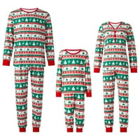 Božićna porodica koja odgovara pidžami setovi za odmor Print PJ setovi Xmas Jammyes za odrasle djece