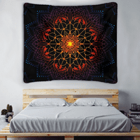 Mandala tapiserija zidni zidni tapiserija estetski zidni dekor boemska zidna umjetnost Boho kućni ukras