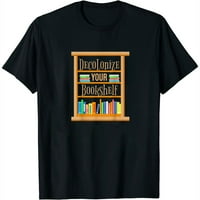 Dekolonizirajte svoju knjižaru Bibliotekarka hladne grafičke majice za žene - meke i udobne majice kratkih rukava