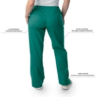 Landau Profle prilagođen fit udobnosti Stretch 4-džepni piling hlače za žene 2043