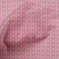 Onuone pamuk poplin ružičasta tkanina traka geometrijskog šivaćeg materijala za ispis tkanina sa dvorištem širom