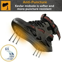 Sogetch čelični nožni čizme za muškarce Žene Lagane industrijske građevinske sigurnosne cipele