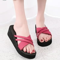 Flip Flops za ženske cipele Ljetne prozračne papuče za klizanje otvorene nožne plaže žene modne ženske
