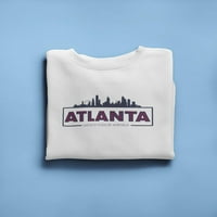 Atlanta silueta dukserica muškarci -Image by shutterstock, muški medij