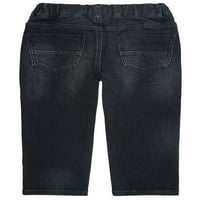Svemirske djevojke Jeans, mali elastični struk rastezljive ispirene pamučne pantalone