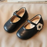 Svestrana djevojačka dječja dječja mala kožna cipela s princezom cipele debele cipele Crne