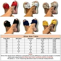 RotoSW ženska platforma slajd papuče za luk Espadrilles Sandale Plaža Ležerne prilike dame cipele