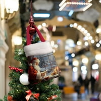 Vodetik Store Božićne poklon torbe Pliša za višekratnu upotrebu Multifunkcionalni poklon pakiranje super