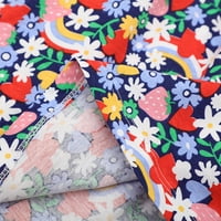 Little Girl Haljina Ljeto Nova dječja odjeća suknja Flowers Flowers sandress Pleted pamučni crtić za štampanje princeza haljina