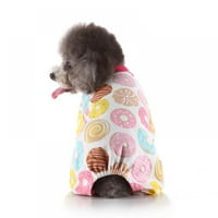 Puppy pas Pajamas PET kombinezon za kućne ljubimce meke štene rompers kućni pas slatka odjeća neeseties