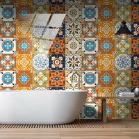 10-pločica zidna naljepnica DIY vodootporna kupaonica naljepnica naljepnica naljepnica DIY dekor marokanski