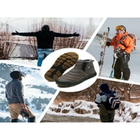 Lacyhop Žene Muškarci Zimska čizme Povucite čizme za snijeg Udobne tople plijene hladnim vremenskim