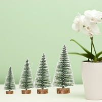 Simulacija Božićna stabla Umjetna mini božićna stablo Mala radna površina božićne ukrase